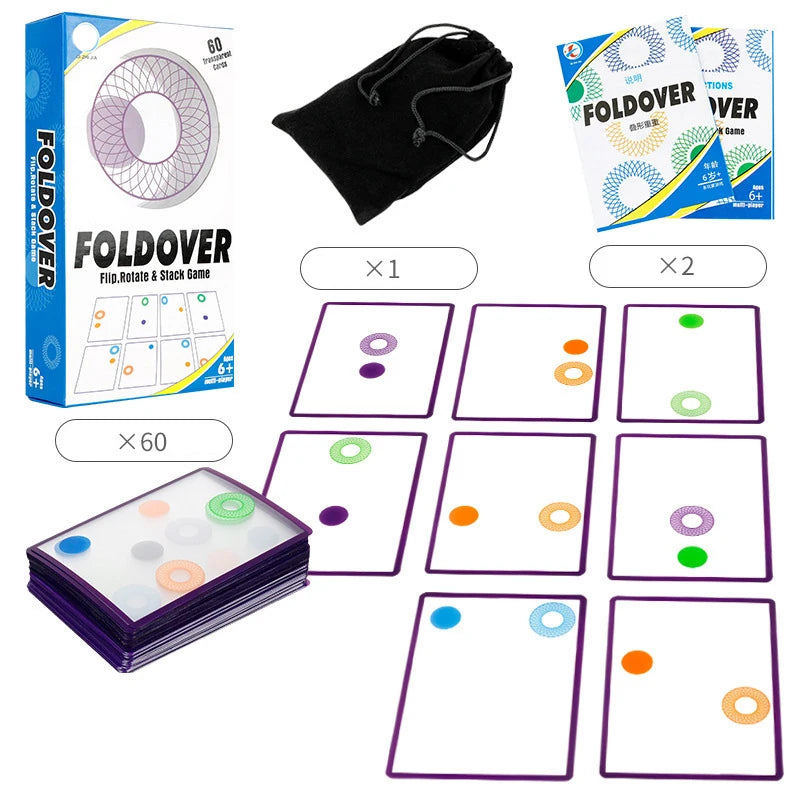 FOLDOVER Card Game (6+)