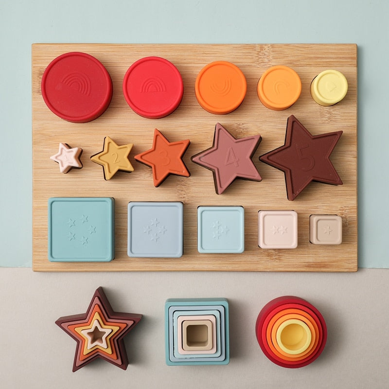 3-in-1 Sorting Stacking Puzzle