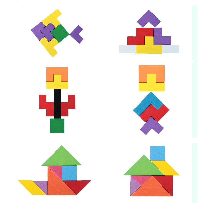 Tetris Tangrams