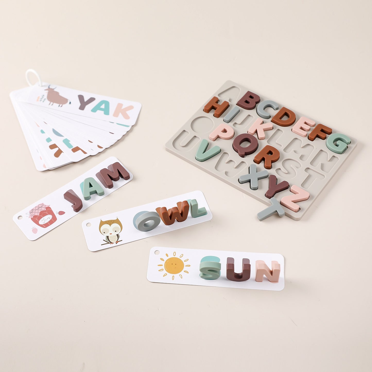 ABC Puzzle & Card Set