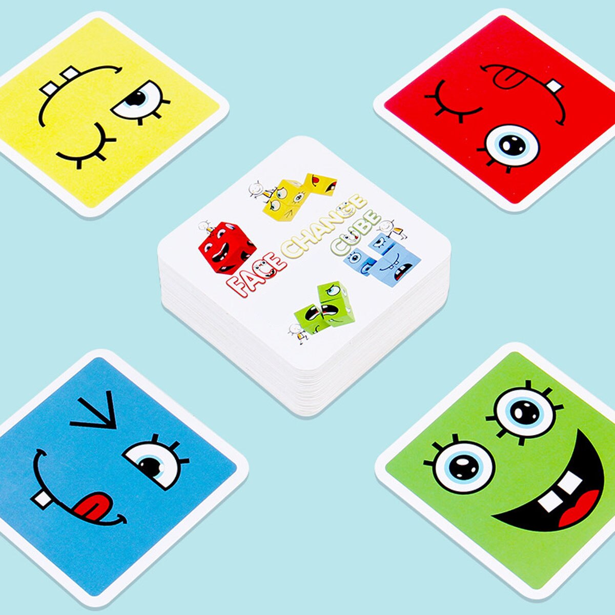 Face Change Cube Game