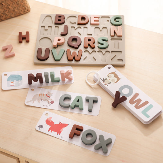 ABC Puzzle & Card Set
